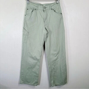 H&M Light Green Cargo Twill  Pant